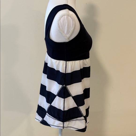 Lululemon Striped Navy and White Tank Top - Picture 10 of 10